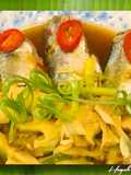 Braised Mackerel with Bamboo Shoots