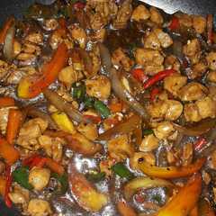 รูปของ Chicken blackpapper sauce
