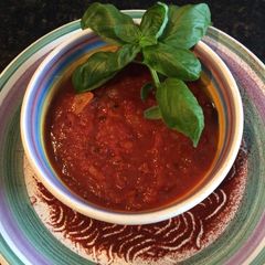 A picture of Authentic Homemade Italian Tomato Sauce.