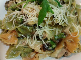 🍝Pasta con setas shitaki y espárragos🍝
