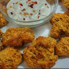 A picture of Crispy Mushroom in Air Fryer.