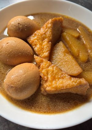 Foto resep Semur Telor Tahu Kentang