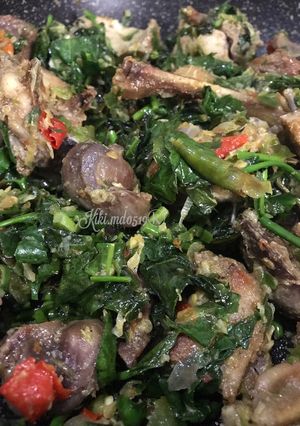 Foto resep Ayam goreng daun melinjo