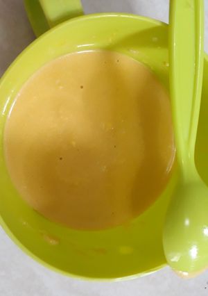 Foto resep Mpasi pure telur ayam kampung