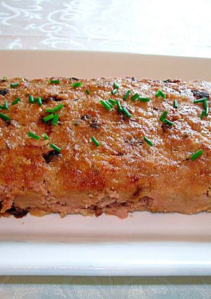 Foto principal de Terrina de carne picada con tomates secos al aroma provenzal