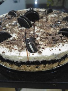 Una foto de Torta oreo y dulce de leche