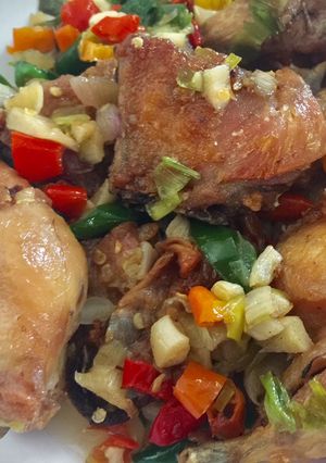 Foto resep Ayam Cabe Garam