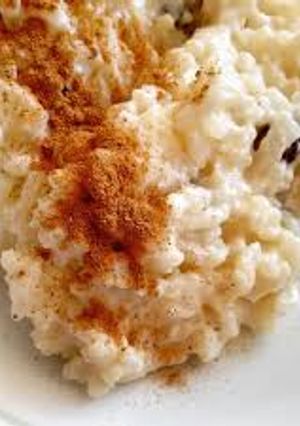 Una foto de Flan de arroz con leche