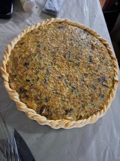 Una foto de Tarta de verduras y jurel