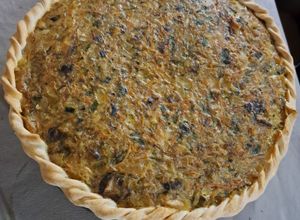 Una foto de Tarta de verduras y jurel