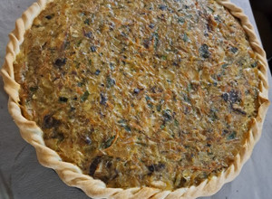 Una foto de Tarta de verduras y jurel