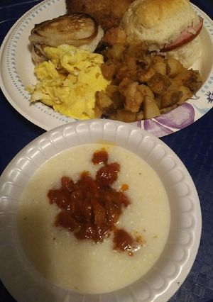 A picture of Southern Breakfast for Dinner.