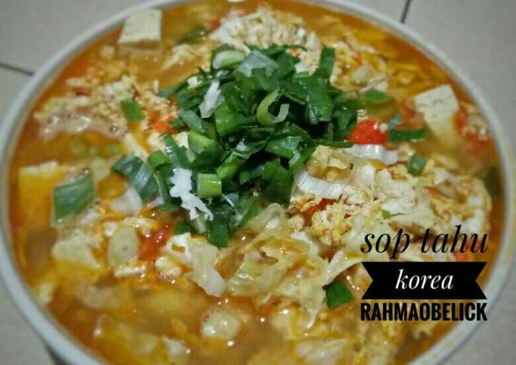 Sup tahu korea