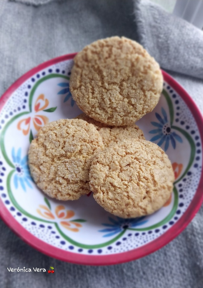 Una foto de Cookies de polenta sin tacc