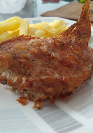 Una foto de Mojarra frita en airfryer