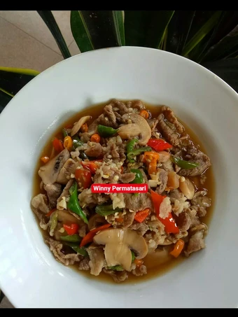 Cara Gampang Membuat Resep Sapi Cah Jamur yang Lezat Sekali Anti Ribet, Bisa Manjain Lidah