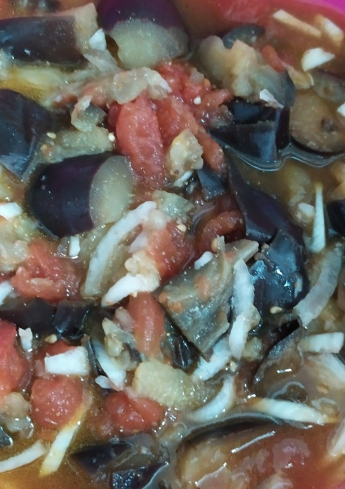 Una foto de Ensalada de berenjenas