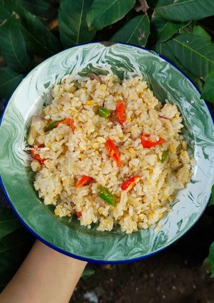 Foto resep Nasi Goreng Putih Sederhana