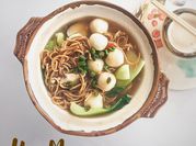 Gambar mee fishball sup