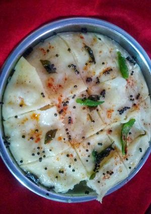A picture of Rava dhokla.