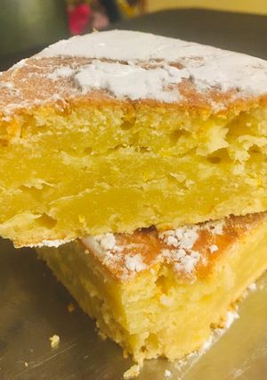 Una foto de BUDÍN DE 🍋LIMÓN🍋Y RICOTTA 🙌🏼😋🤩 by @norali 👏😋