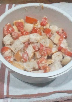 Una foto de Ensalada de costras