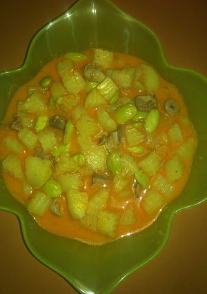 Foto resep Sambal goreng kentang santan