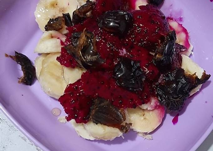 Bagaimana Menyiapkan BaNaMa (Banana Naga Kurma) yang Bikin Ngiler