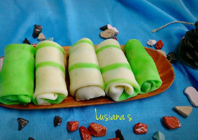 Bumbu Dadar Gulung Motif | Cara Bikin Dadar Gulung Motif Yang Bikin Ngiler