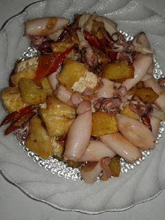 Foto resep Tumis cumi asin
