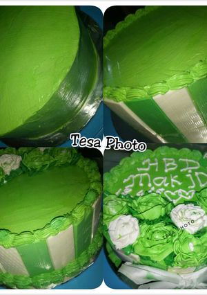 Foto resep Green flower Tart