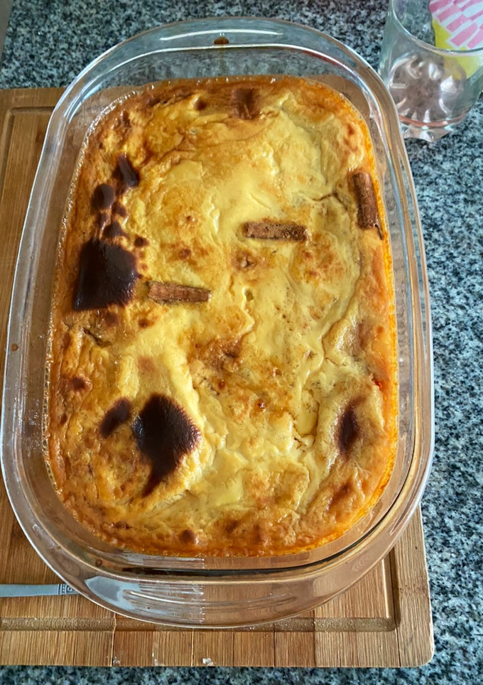 Una foto de Leche asada