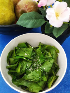 Foto resep Horenzo salad (salad bayam jepang)