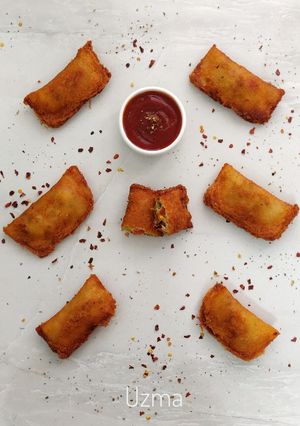 A picture of Bread pizza packet.