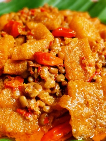 Cara Mudah Membikin Resep Sambal goreng krecek yang  Bikin Ketagihan Anti Ribet, Lezat