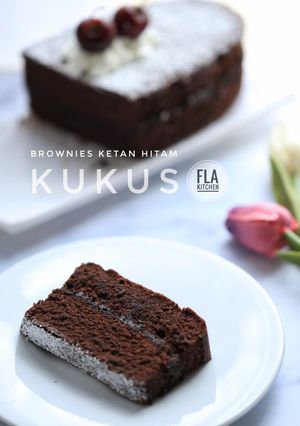 Foto resep Brownies Ketan Hitam (Kukus)