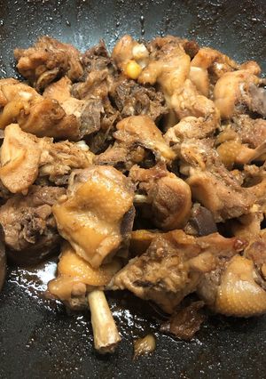 Hình của món Gà roti.