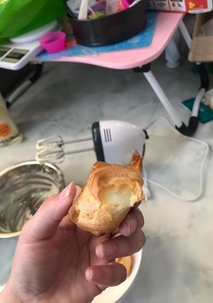 Hình của món Bánh su kem ăn ko ngán.
