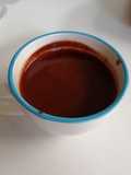 Bebida de Chocolate caliente o frío de limón mandarina
