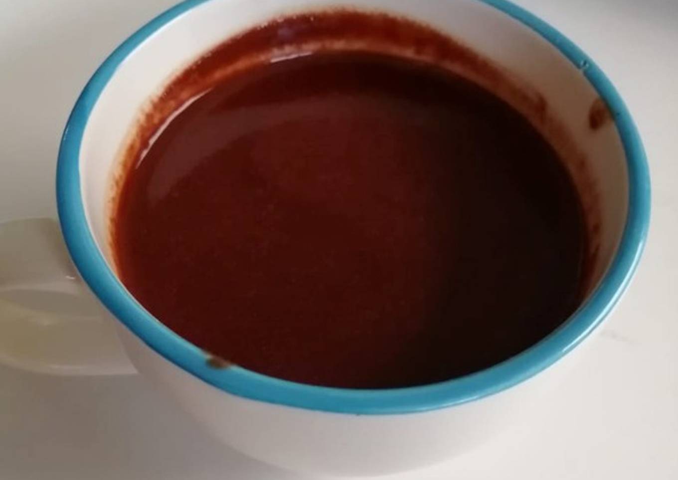 Bebida de Chocolate caliente o frío de limón mandarina