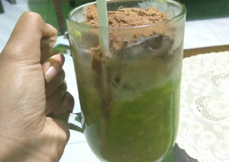 Alpukat kocok milo hits