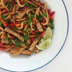 A picture of Udon Stir Fry.