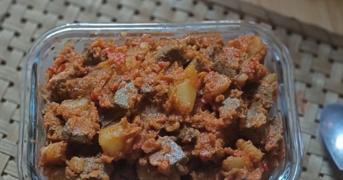 Sambal Goreng Ati Kentang