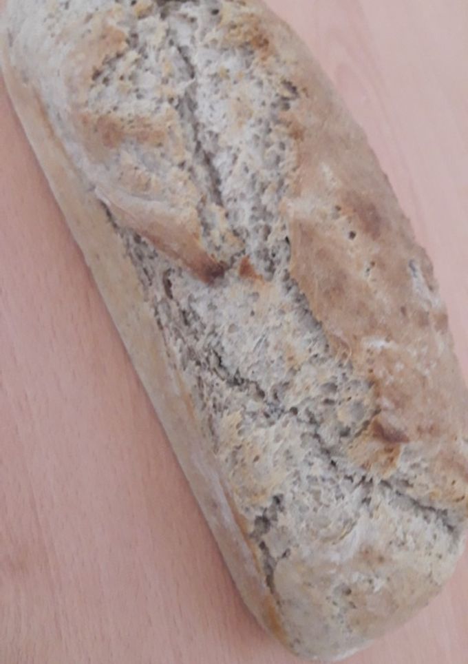 Una foto de Pan integral 🍞 super fácil🍞
