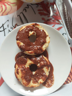 Una foto de Donas cheesecake keto