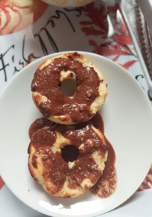 Una foto de Donas cheesecake keto