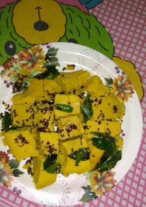 A picture of Dhokla.