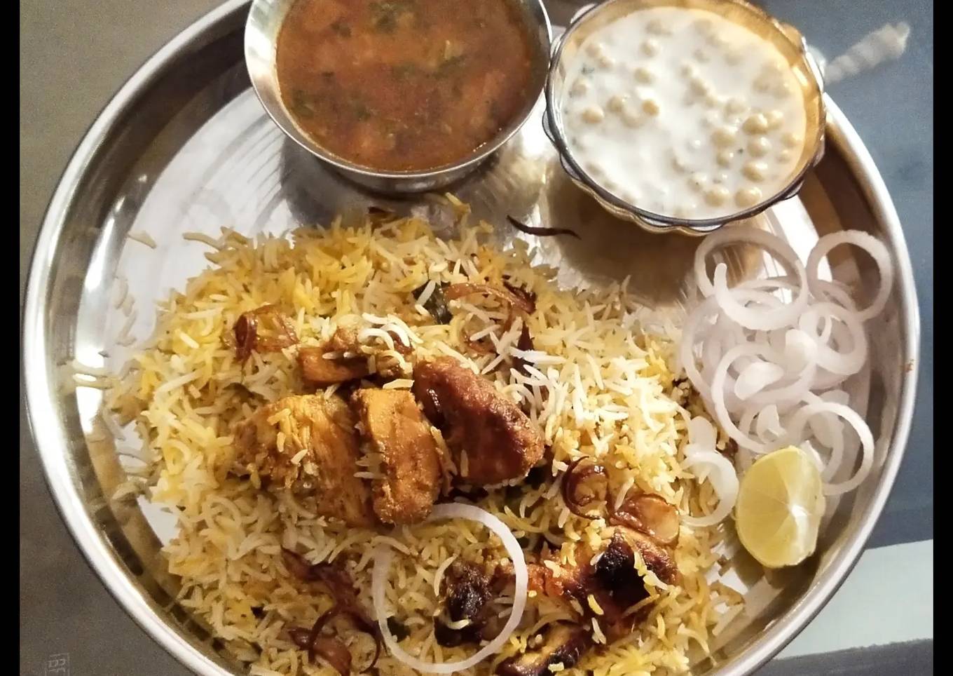 Chicken 65 biryani 😋😍