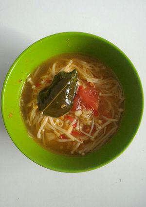 Foto resep Tumis jamur enoki