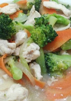 Foto resep Cah Brokoli Ayam